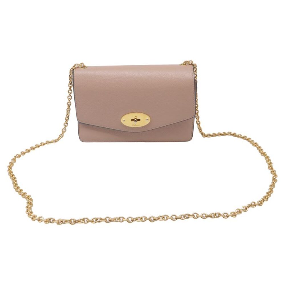 Mulberry Small Darley Sling Bag in Nude Leather
